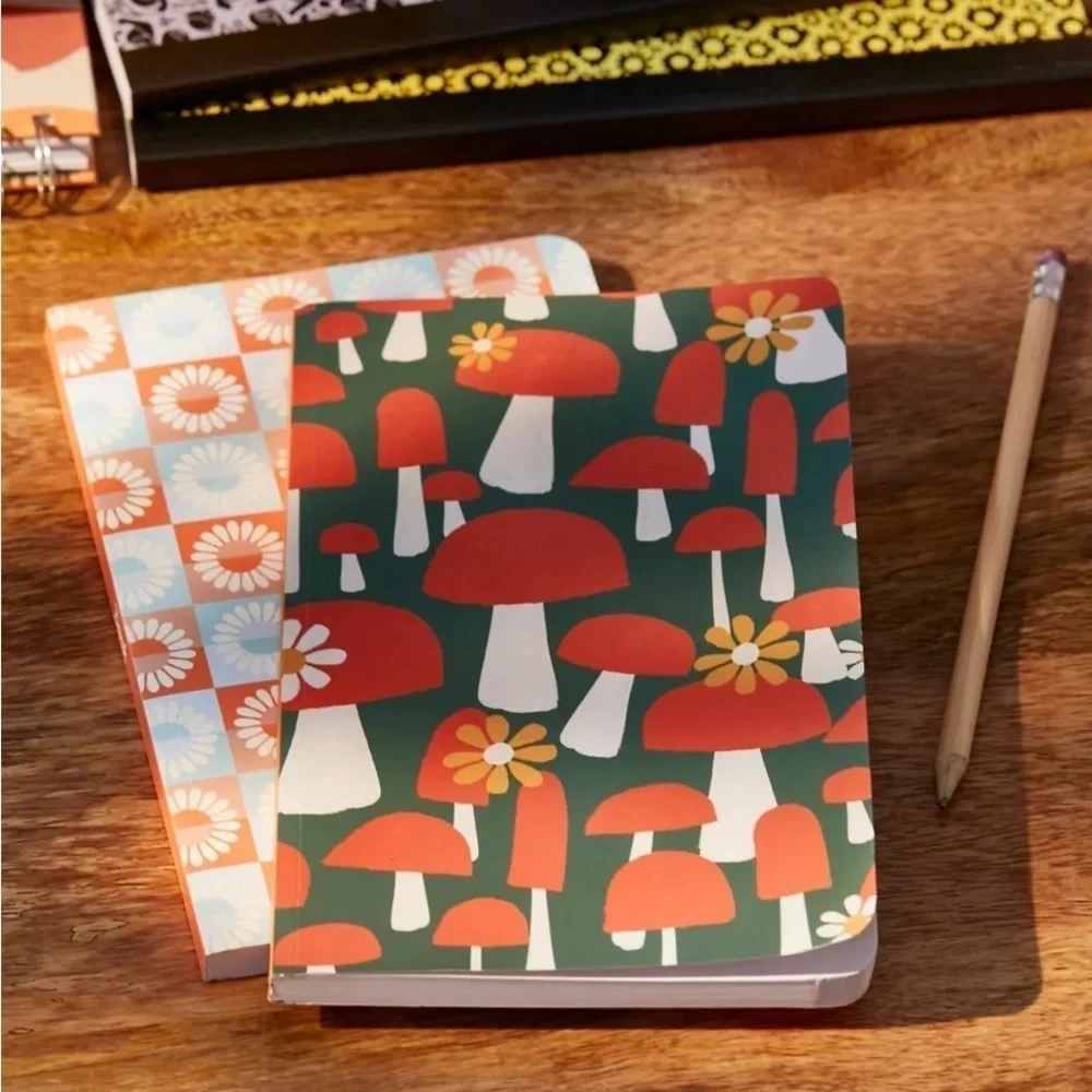 Denik Classic Layflat Mushroom Notebook, New